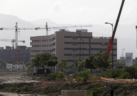 Viviendas en construcción en Málaga