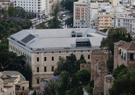 El restaurante del Museo de Málaga lleva cerrado desde el año 2020.