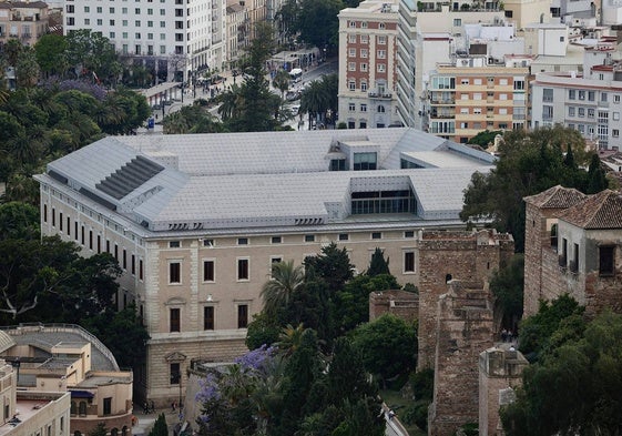 El restaurante del Museo de Málaga lleva cerrado desde el año 2020.