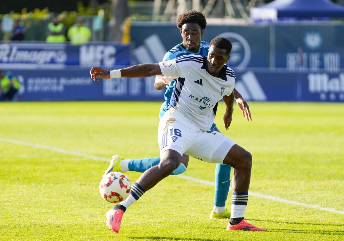 Dorian, en un duelo de casa ante el Betis B.
