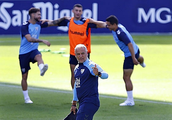 Sergio Pellicer, en un entrenamiento.