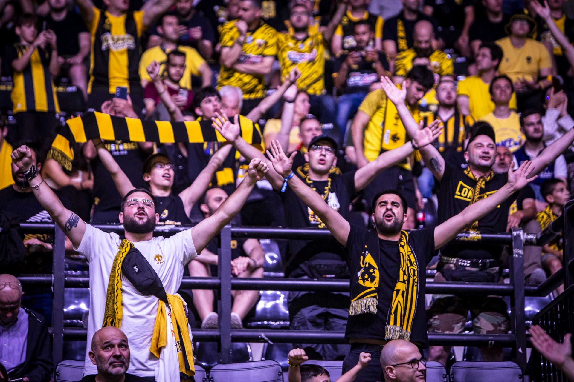 El Unicaja - AEK Atenas, en imágenes