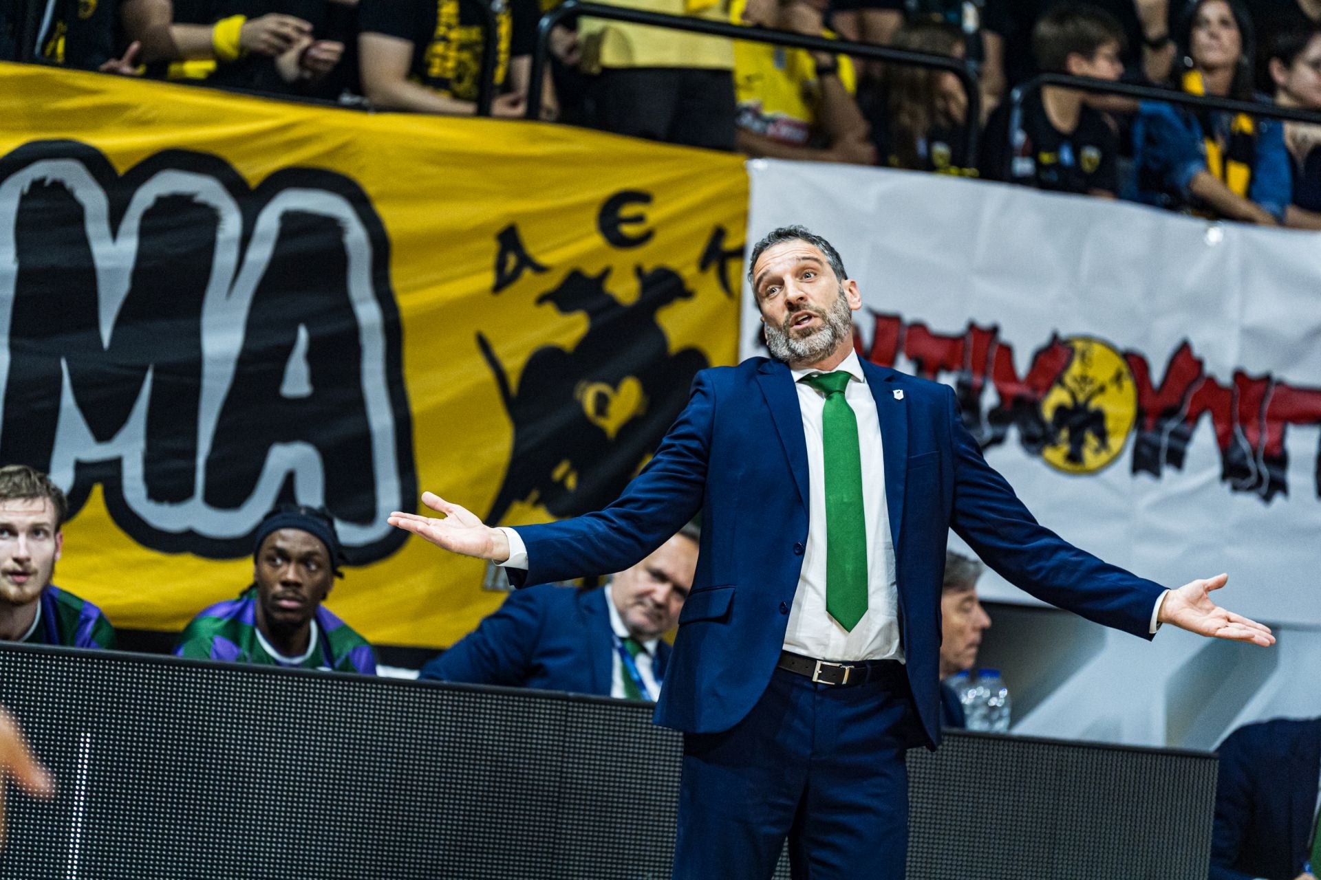 El Unicaja - AEK Atenas, en imágenes