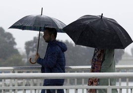 Aemet activa el aviso amarillo en Andalucía por lluvias de hasta 20 litros en una hora