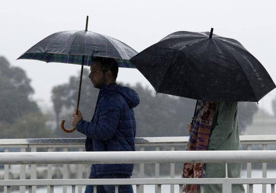 Aemet activa el aviso amarillo en Andalucía por lluvias de hasta 20 litros en una hora