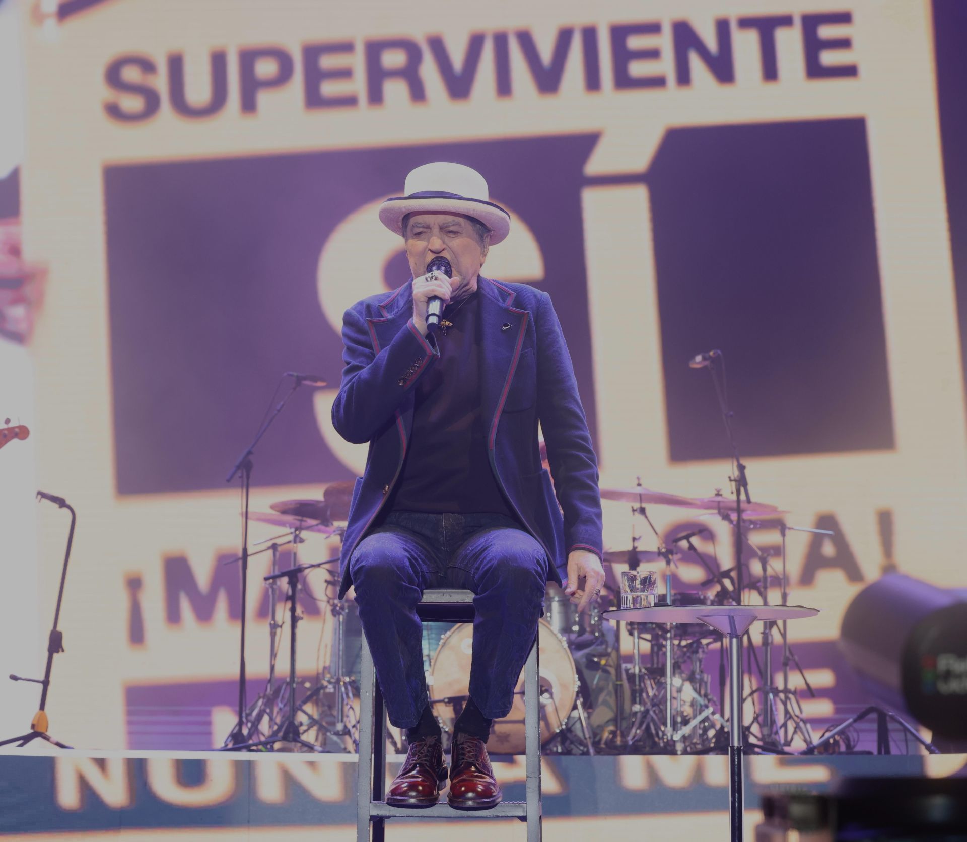 El primer concierto de despedida de Joaquín Sabina de Málaga, en imágenes