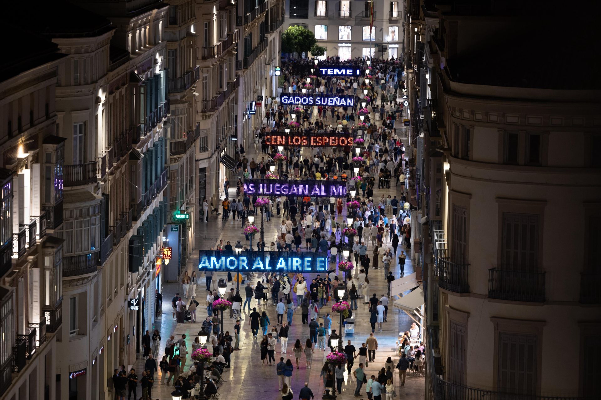 La Noche en Blanco de Málaga 2025, en imágenes