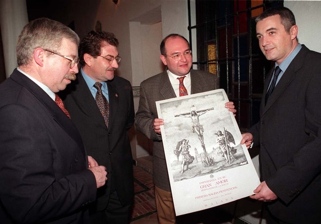 Clemente Solo de Zaldívar, José Enrique García, Antonio Garrido Moraga y Fernando Prini.