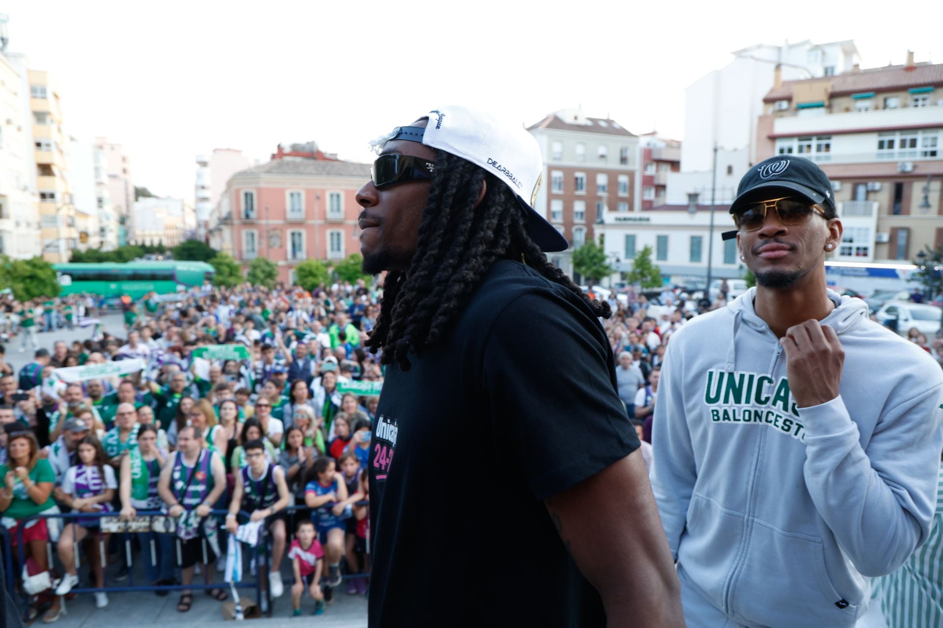 La fiesta de la Champions en Málaga