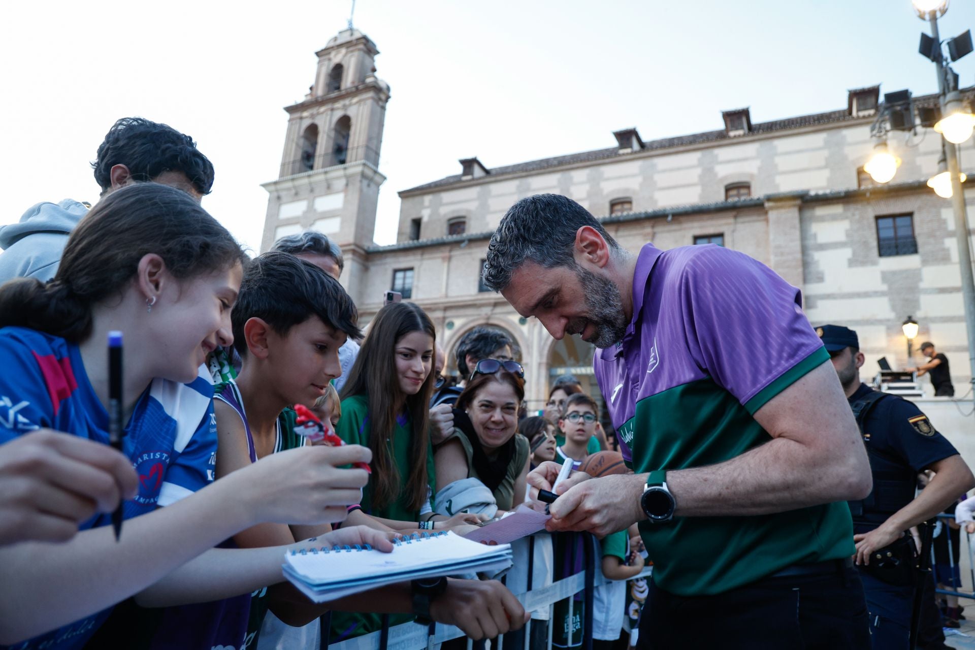 La fiesta de la Champions en Málaga