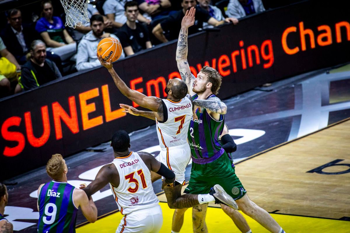 El Galatasaray - Unicaja de la Final Four de la Champions, en imágenes