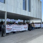 Imagen de una de las últimas protestas contra los recortes en la UMA.