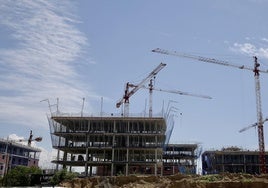La construcción es el sector con mayor siniestralidad laboral en la provincia de Málaga.