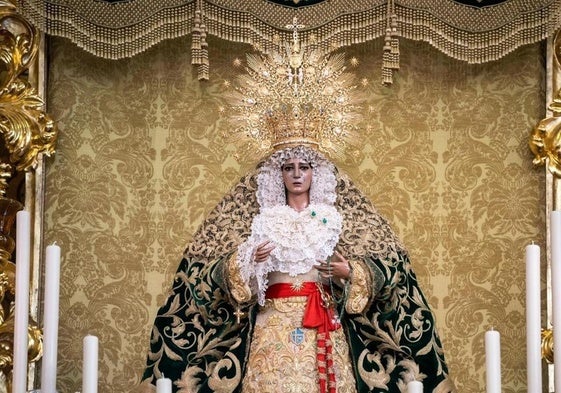LaEsperanza estará expuesta al culto en San Pedro desde hoy.
