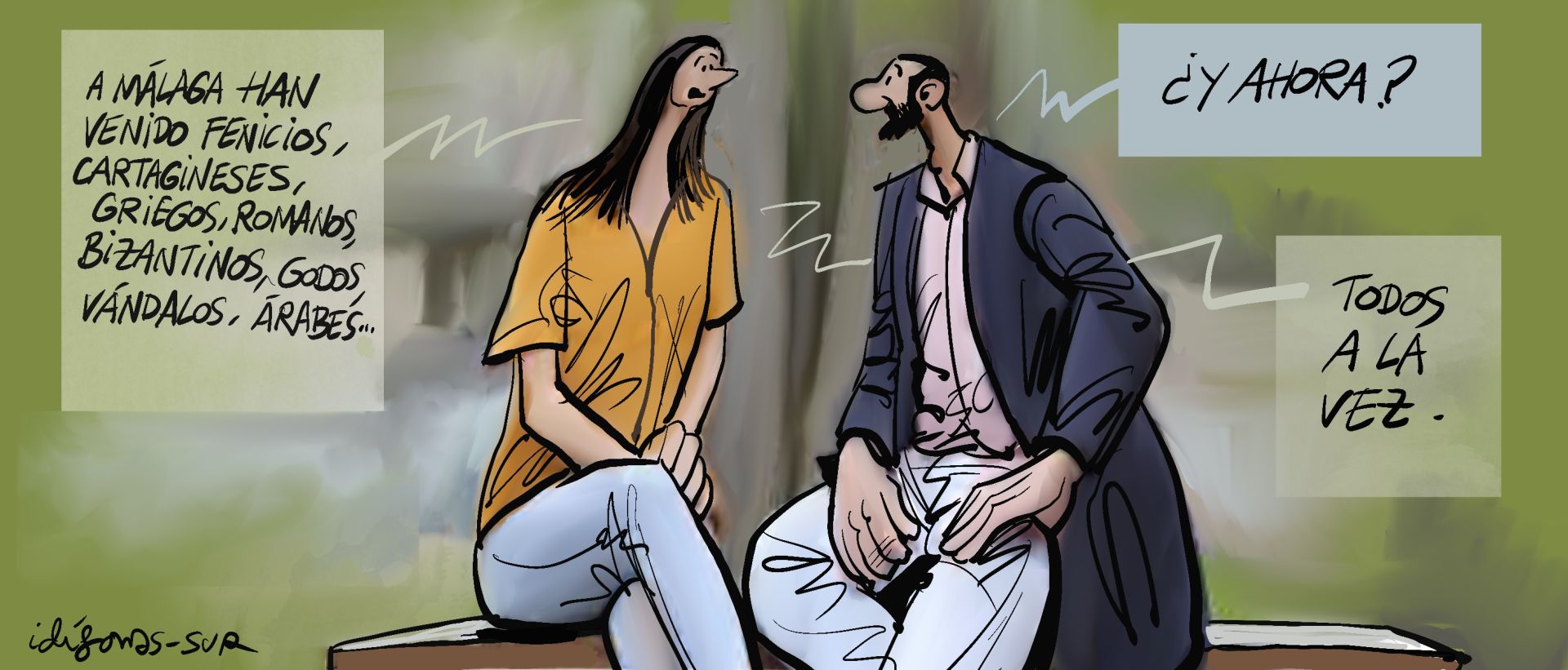 El mes de mayo, en las viñetas de Idígoras y Pachi