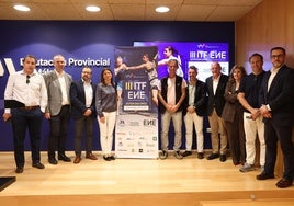 Presentación del III ITF Women's Open de Tenis que se jugará en Estepona.
