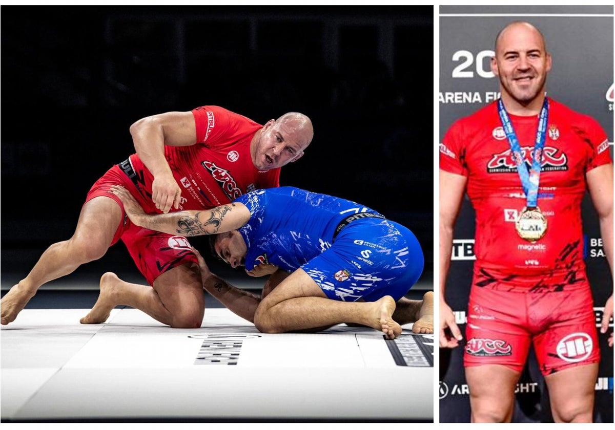 El malagueño Dani Ladero se corona en el ADCC Open de Serbia de 'grappling'