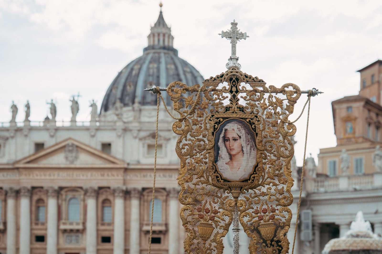 La Esperanza de Málaga, en San Pedro del Vaticano