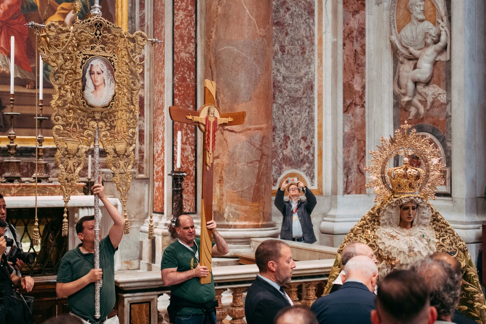 La Esperanza de Málaga, en San Pedro del Vaticano