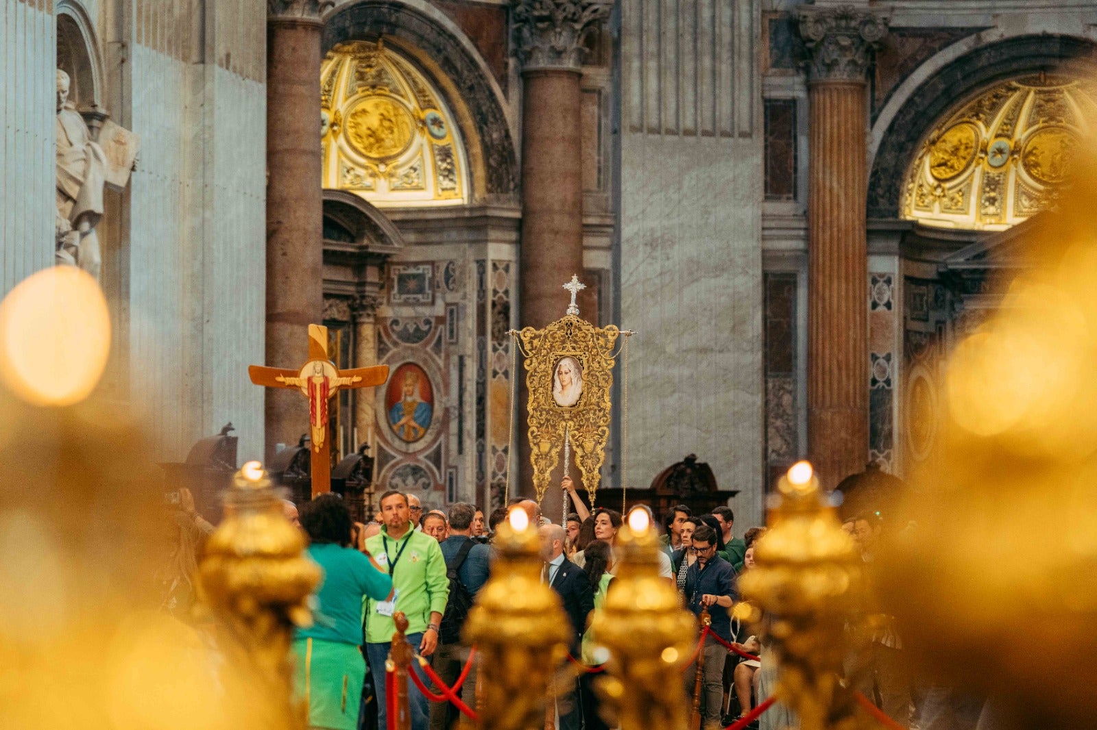 La Esperanza de Málaga, en San Pedro del Vaticano