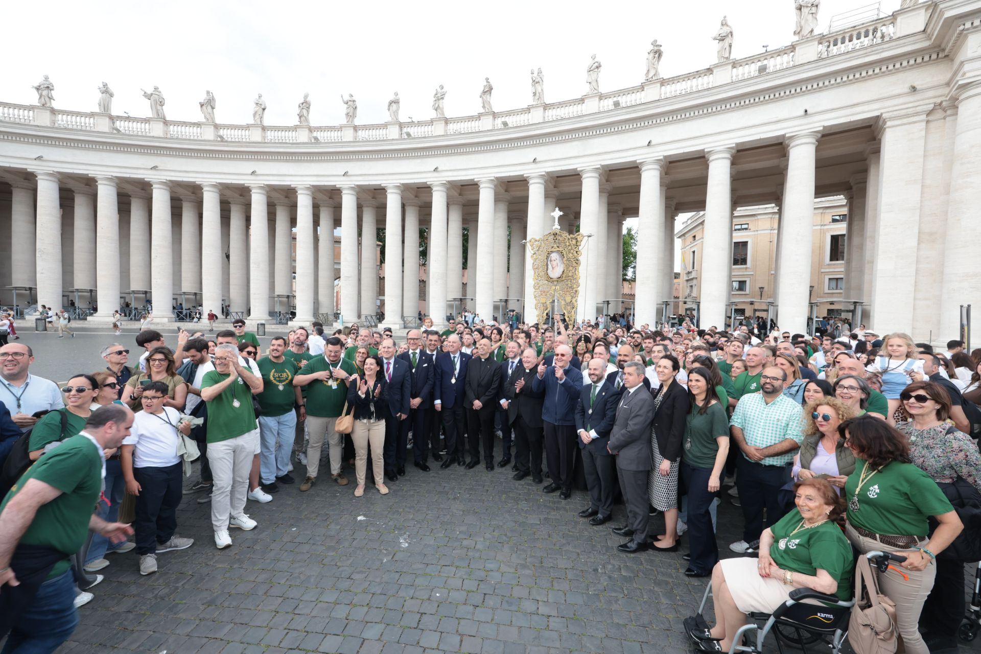 La Esperanza de Málaga, en San Pedro del Vaticano