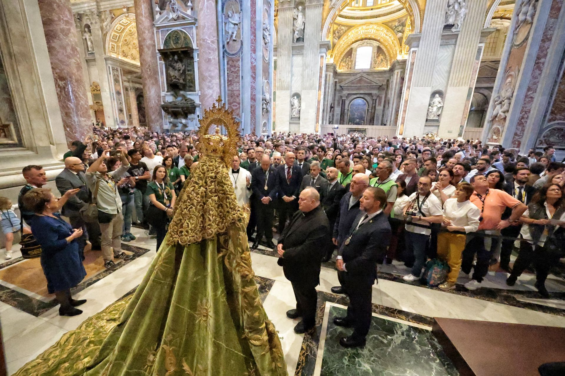 La Esperanza de Málaga, en San Pedro del Vaticano