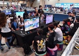 Jugadores en el 'Play Marbella Game Fest'.