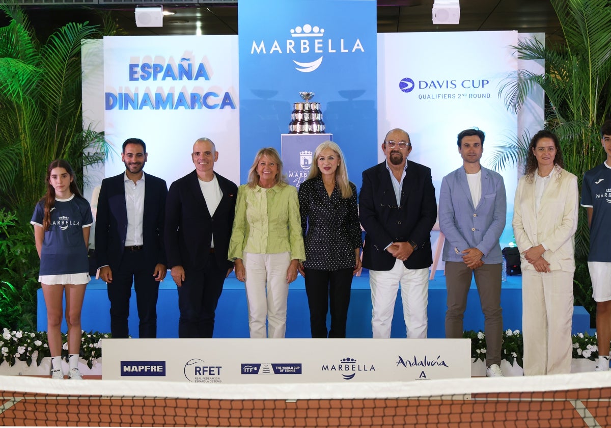 La alcaldesa de Marbella, Ángeles Muñoz, en la presentación del evento.