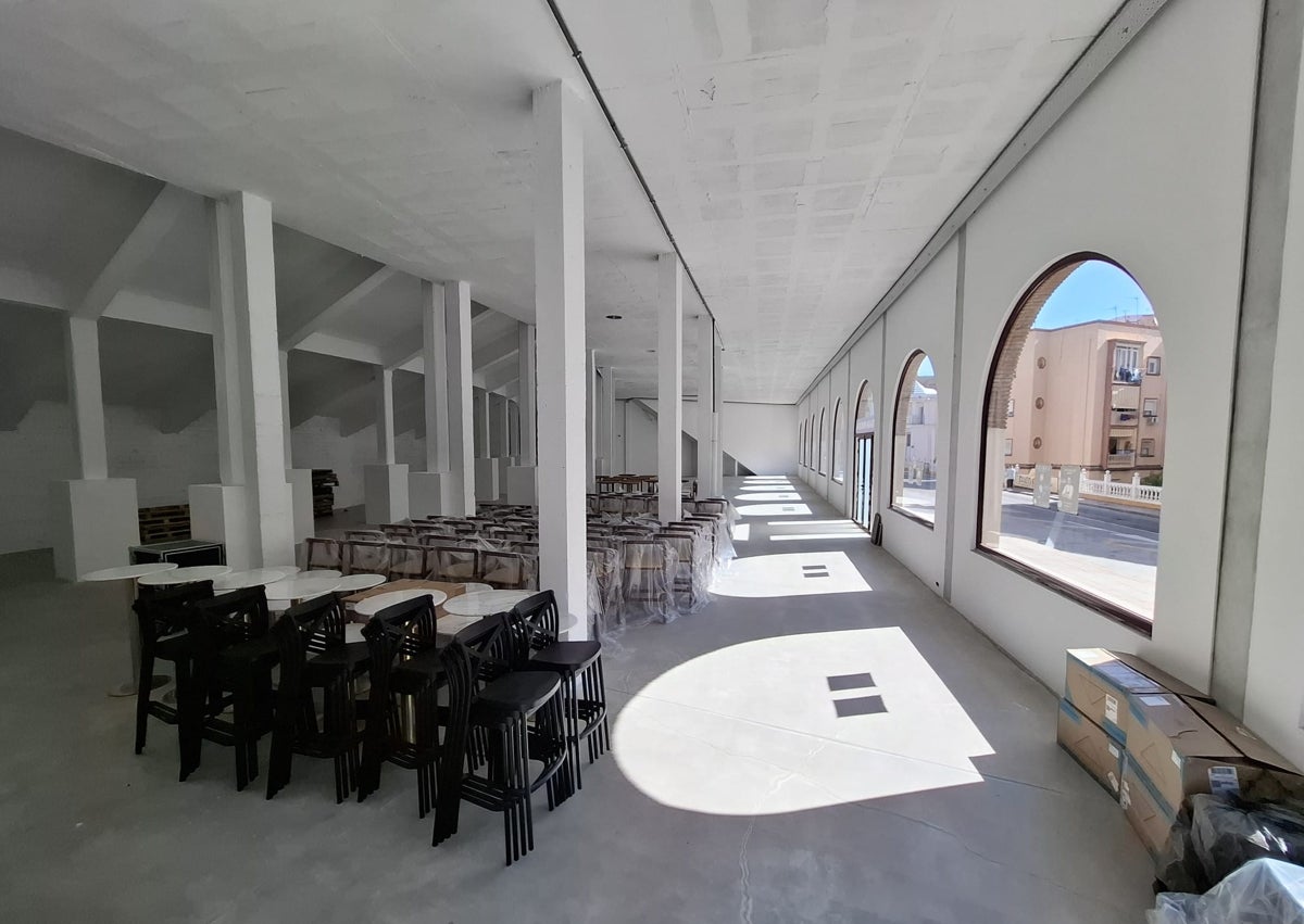 Imagen secundaria 1 - Espacios dedicados al restaurante, la galería de arte y el teatro.