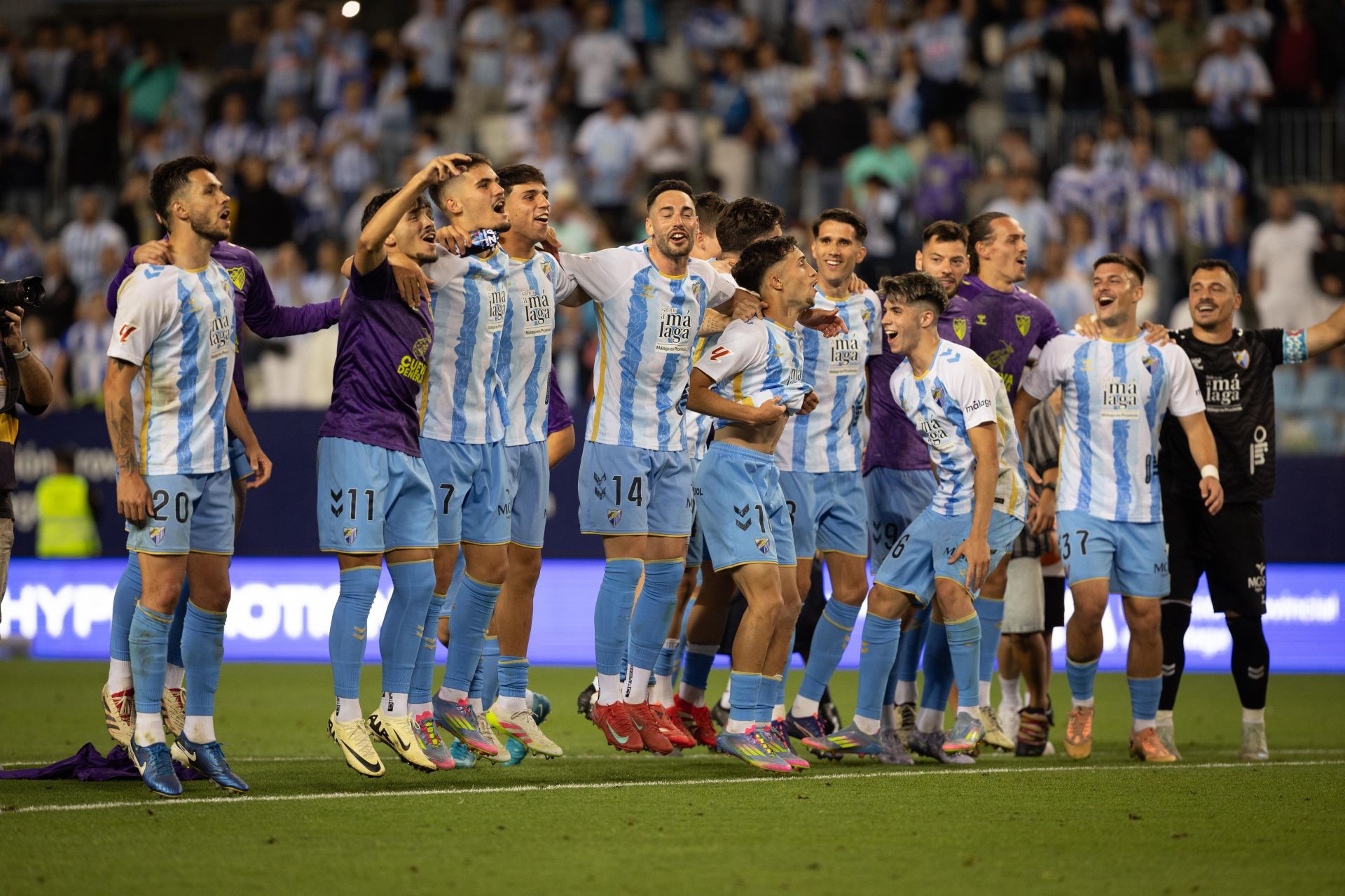 Las mejores imágenes del Málaga-Sporting