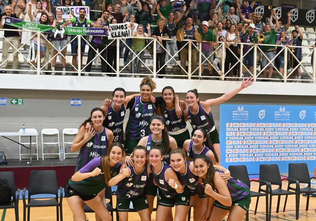 El Unicaja Mijas gana y se une al CAB Estepona en la final por el ascenso: Málaga estará en la élite del baloncesto femenino por primera vez