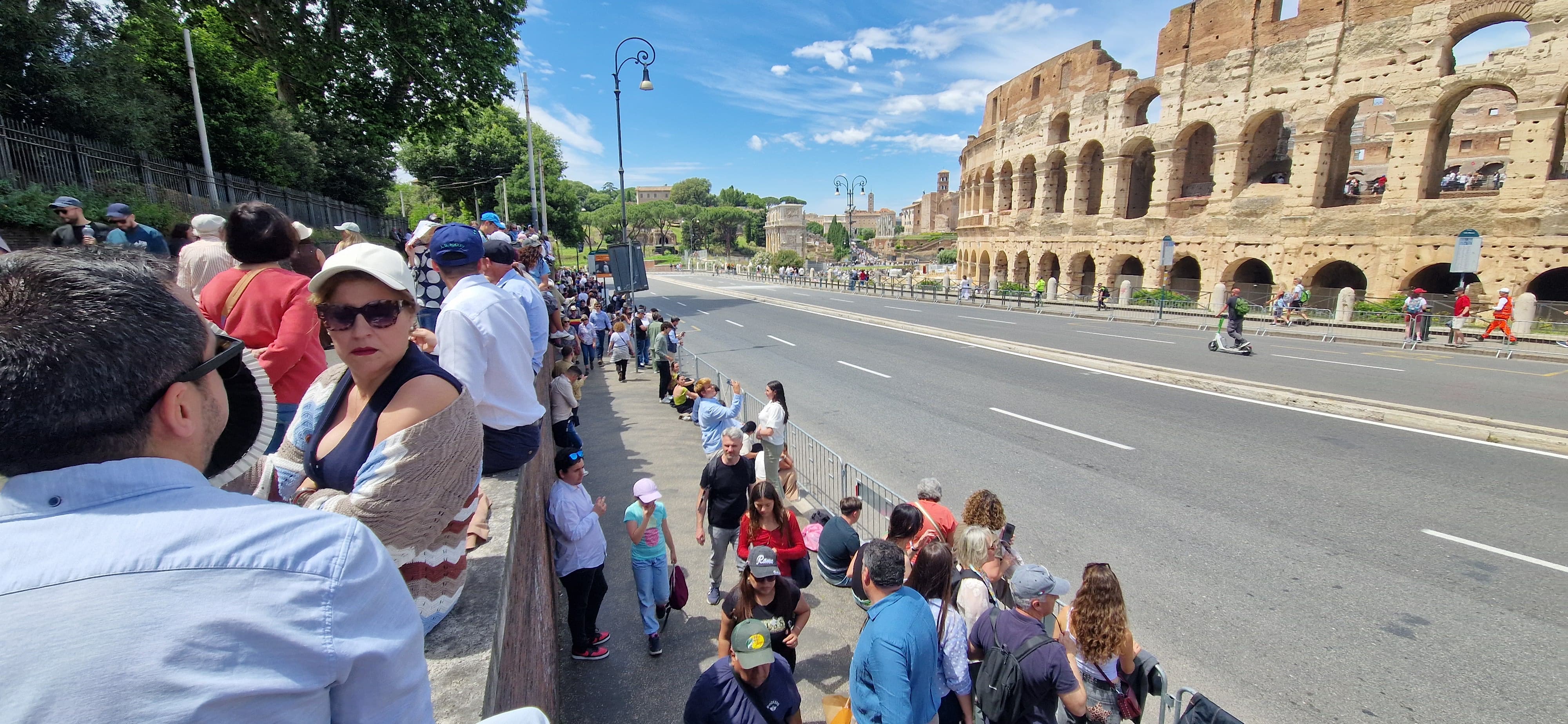 La Gran Procesión de la Esperanza en Roma, en imágenes