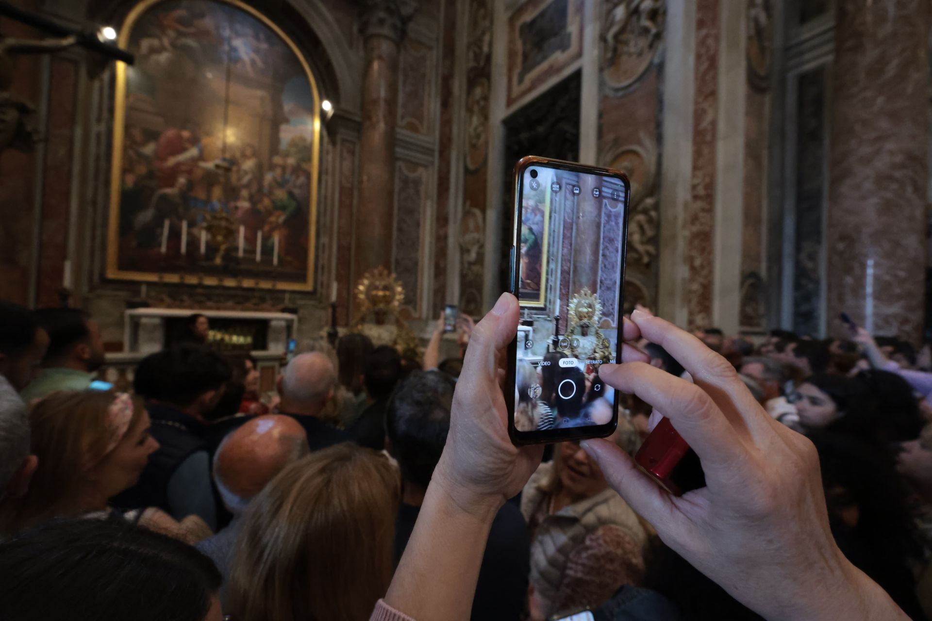 La Esperanza de Málaga, en San Pedro del Vaticano