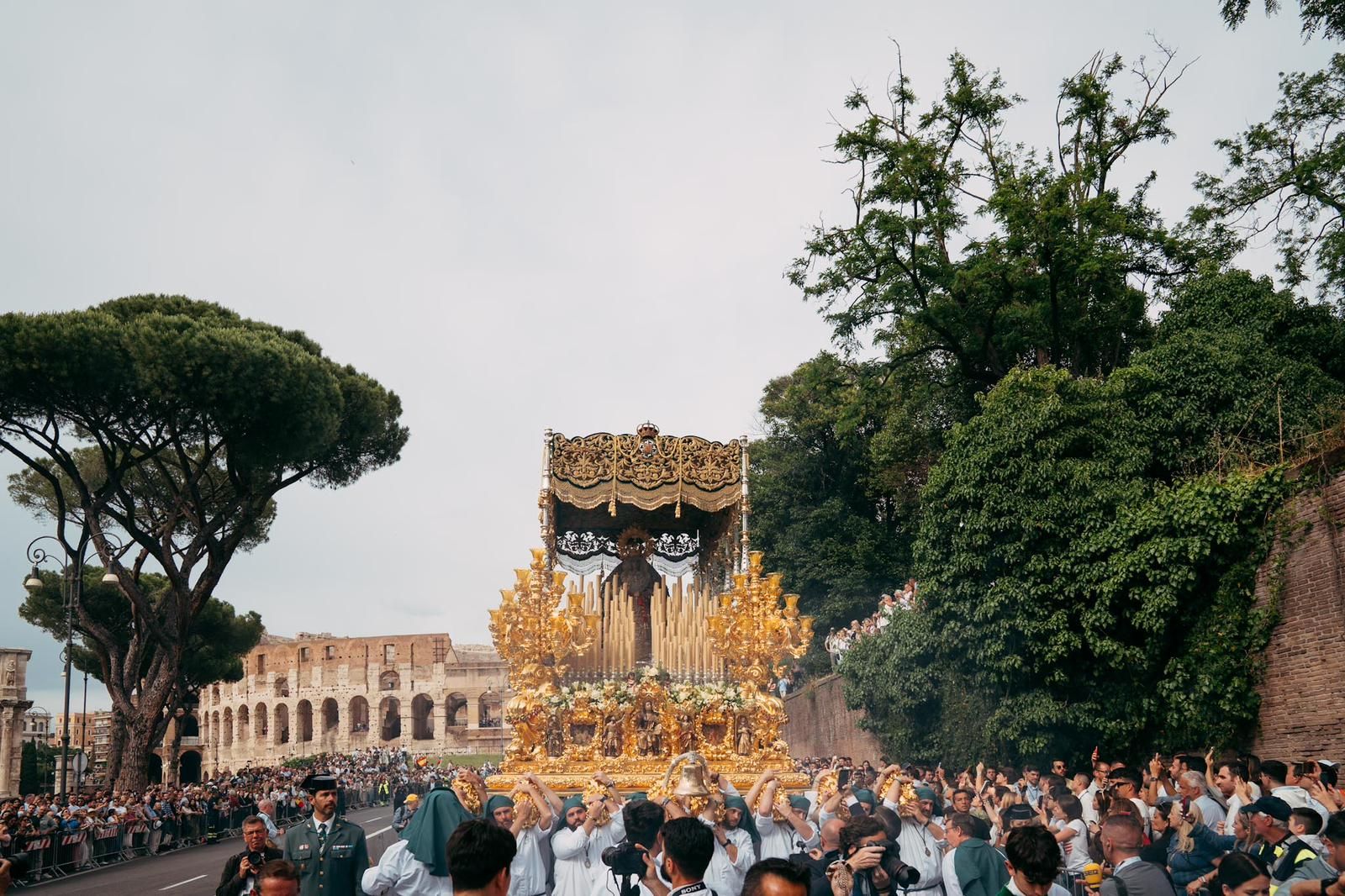 La Gran Procesión de la Esperanza en Roma, en imágenes