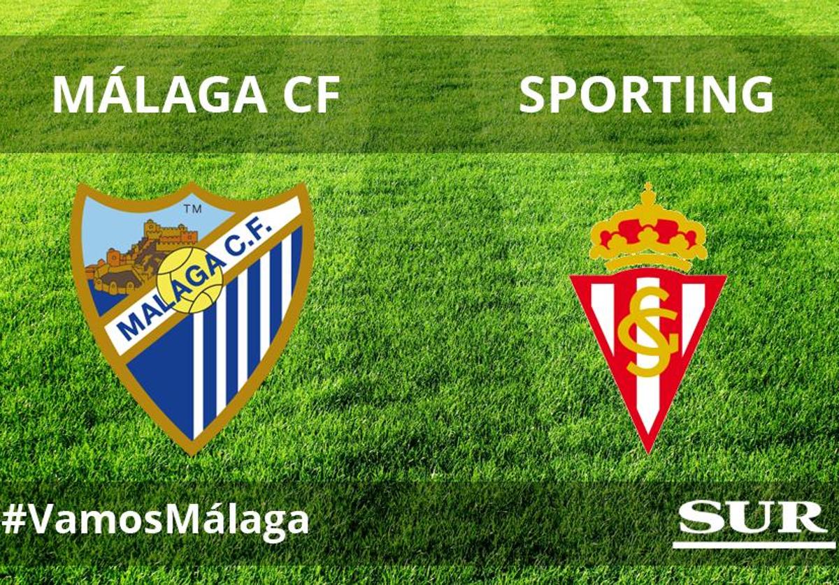 Así hemos contado el Málaga - Sporting