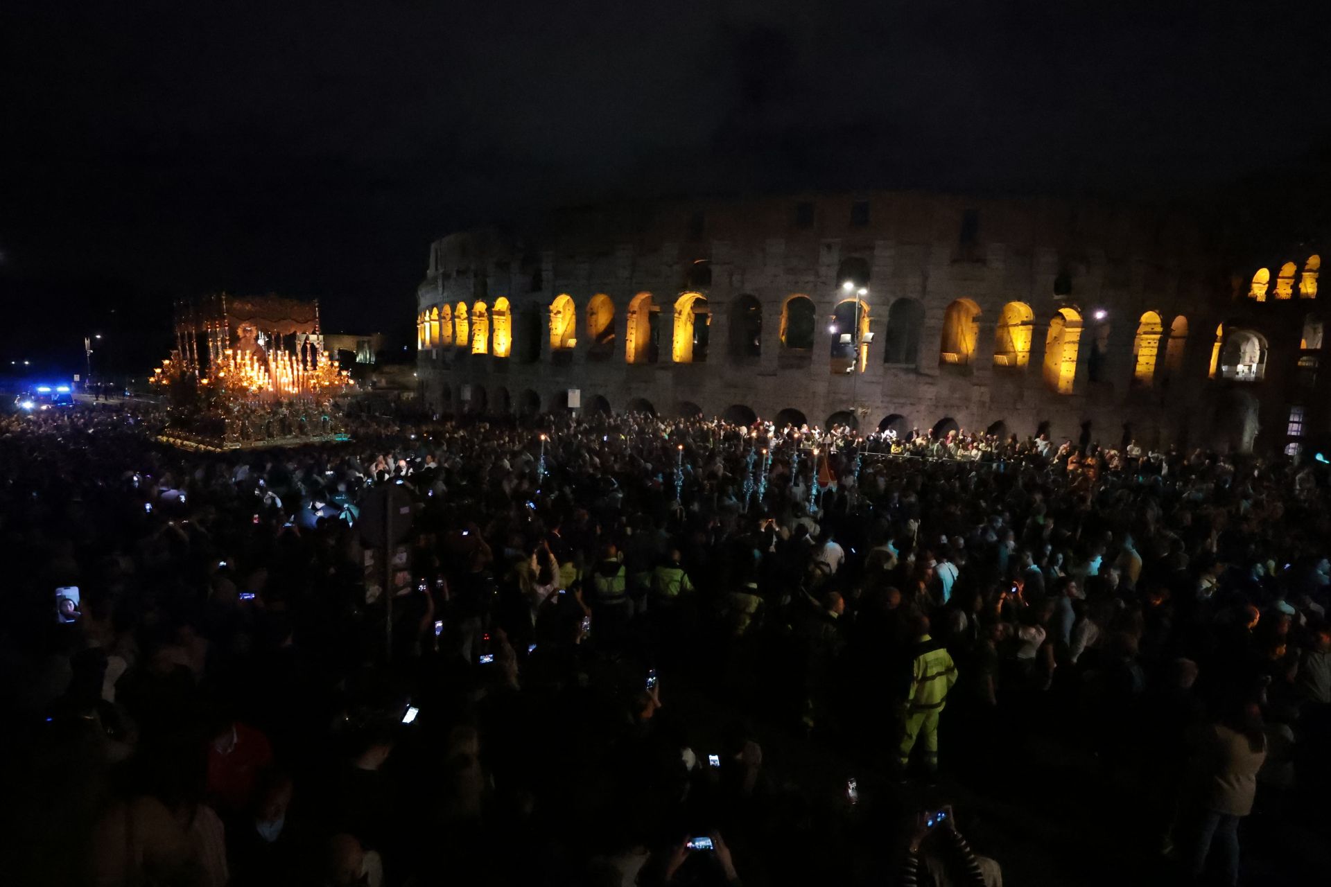 La Gran Procesión de la Esperanza en Roma, en imágenes