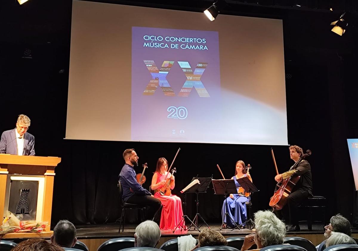 Un aniversario venturoso con el Cuarteto Granada
