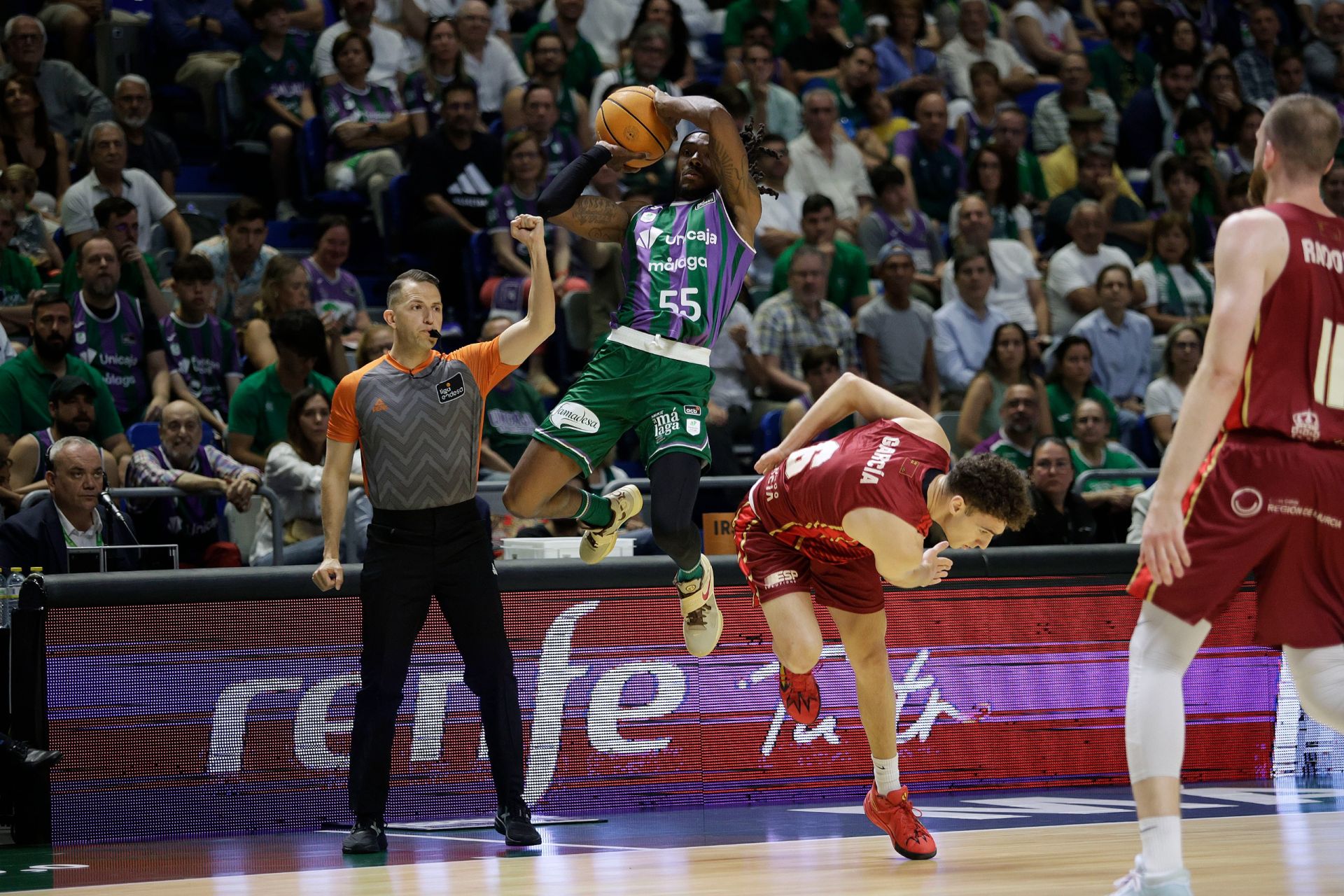 El Unicaja-UCAM, en imágenes