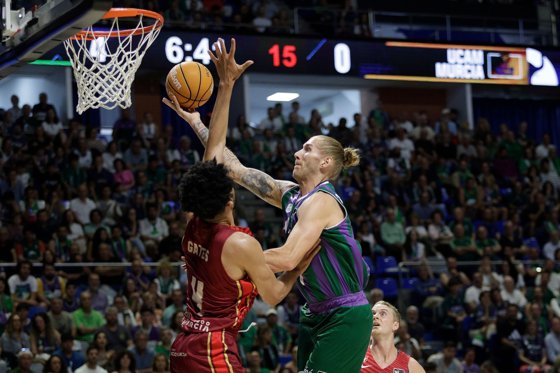 El Unicaja-UCAM, en imágenes