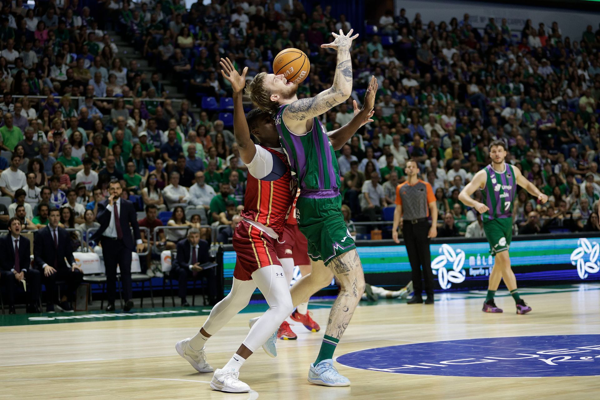 El Unicaja-UCAM, en imágenes