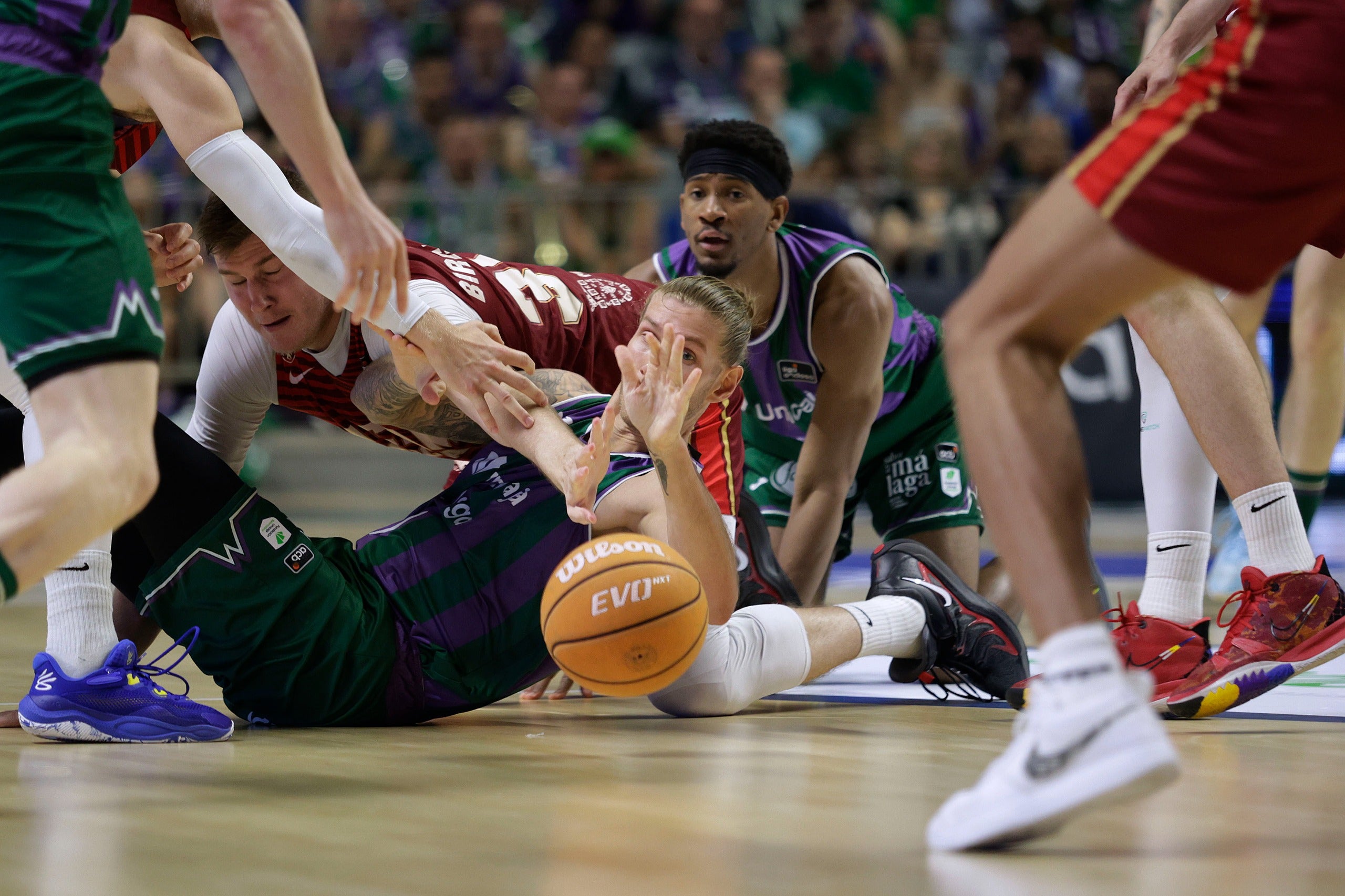 El Unicaja-UCAM, en imágenes