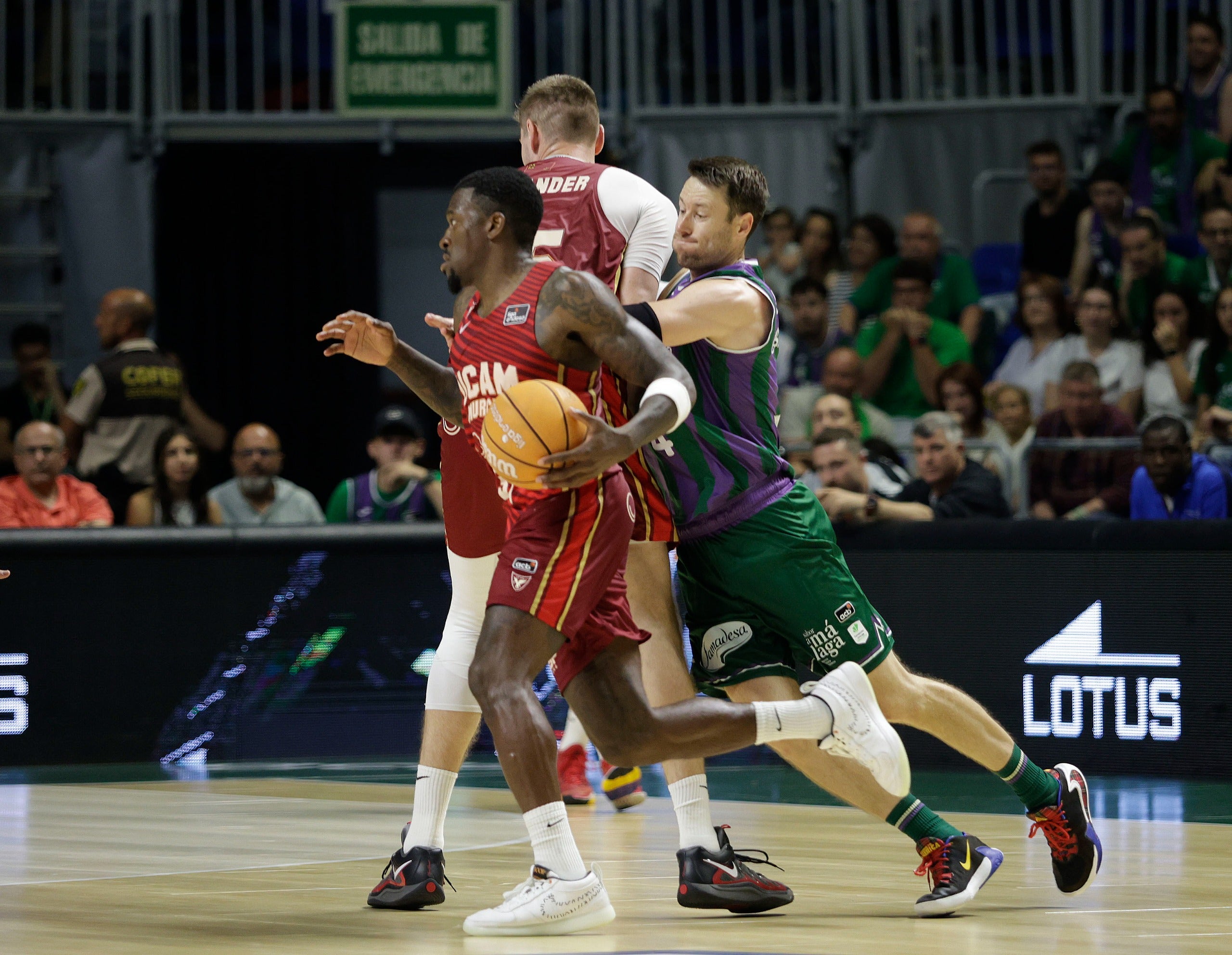 El Unicaja-UCAM, en imágenes