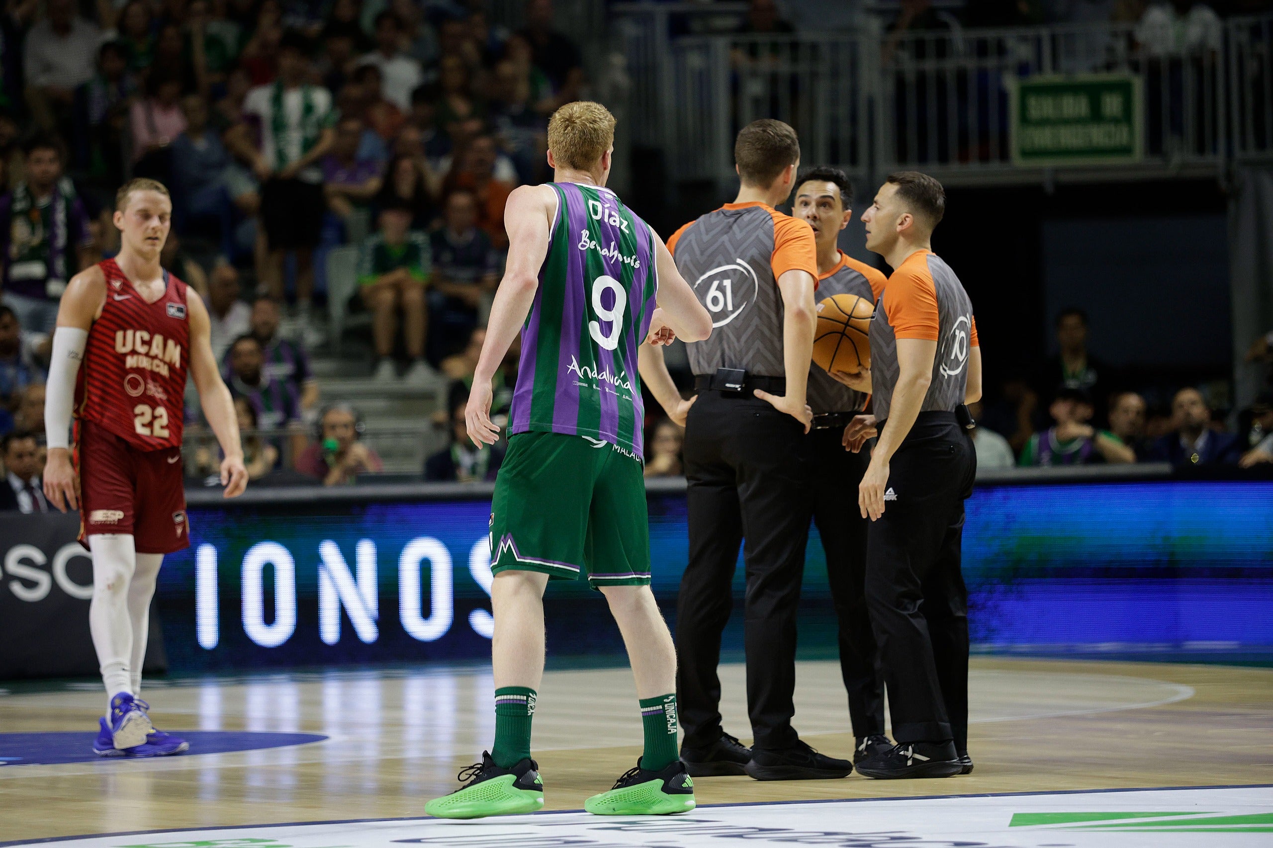 El Unicaja-UCAM, en imágenes