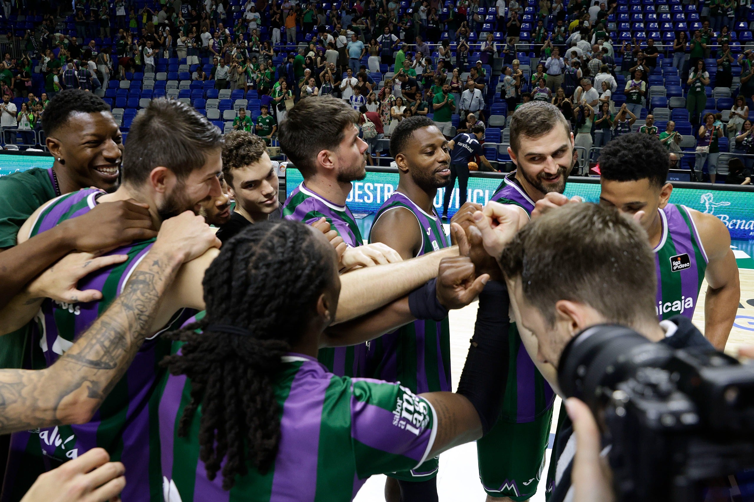 El Unicaja-UCAM, en imágenes