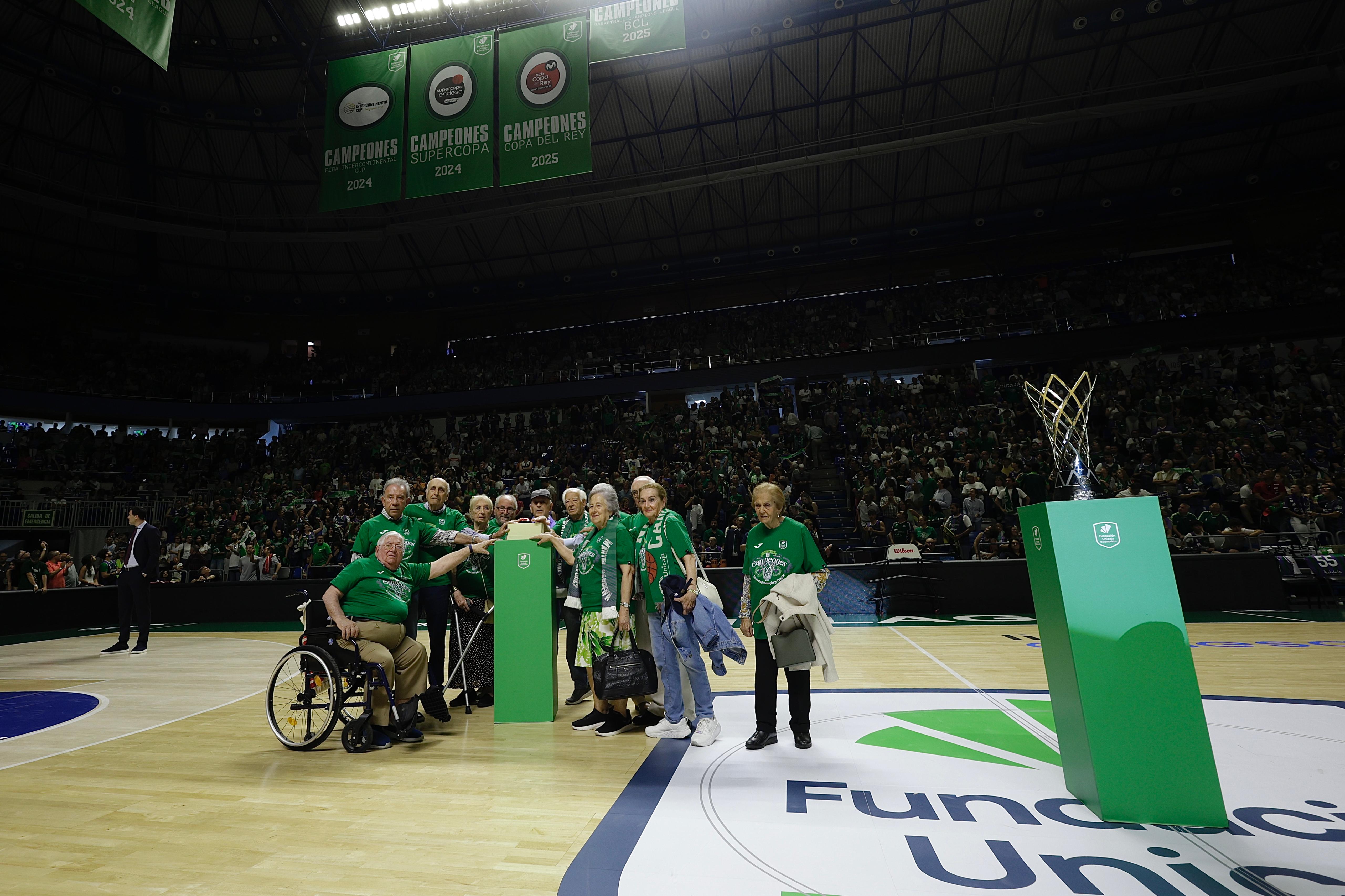El Unicaja-UCAM, en imágenes