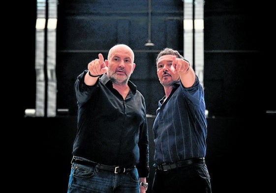 Domingo Merlín y Antonio Banderas, socios fundadores de SOHRLIN.