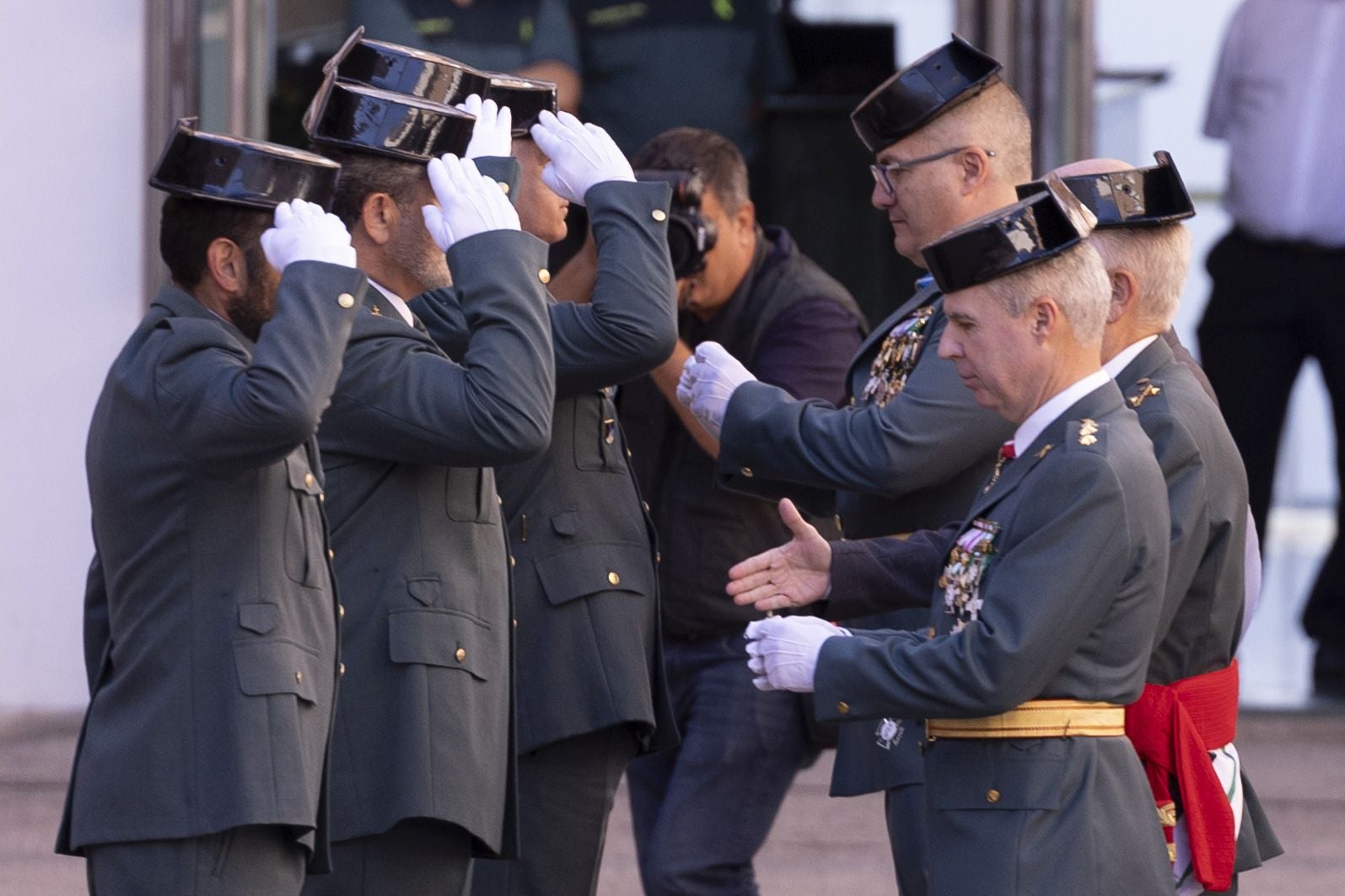 Acto en Málaga para celebrar los 181 años de servicio de la Guardia Civil