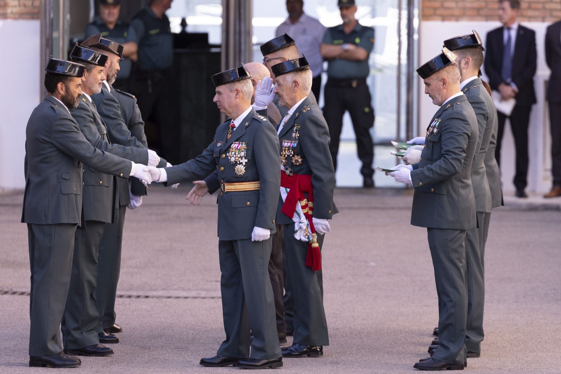Acto en Málaga para celebrar los 181 años de servicio de la Guardia Civil