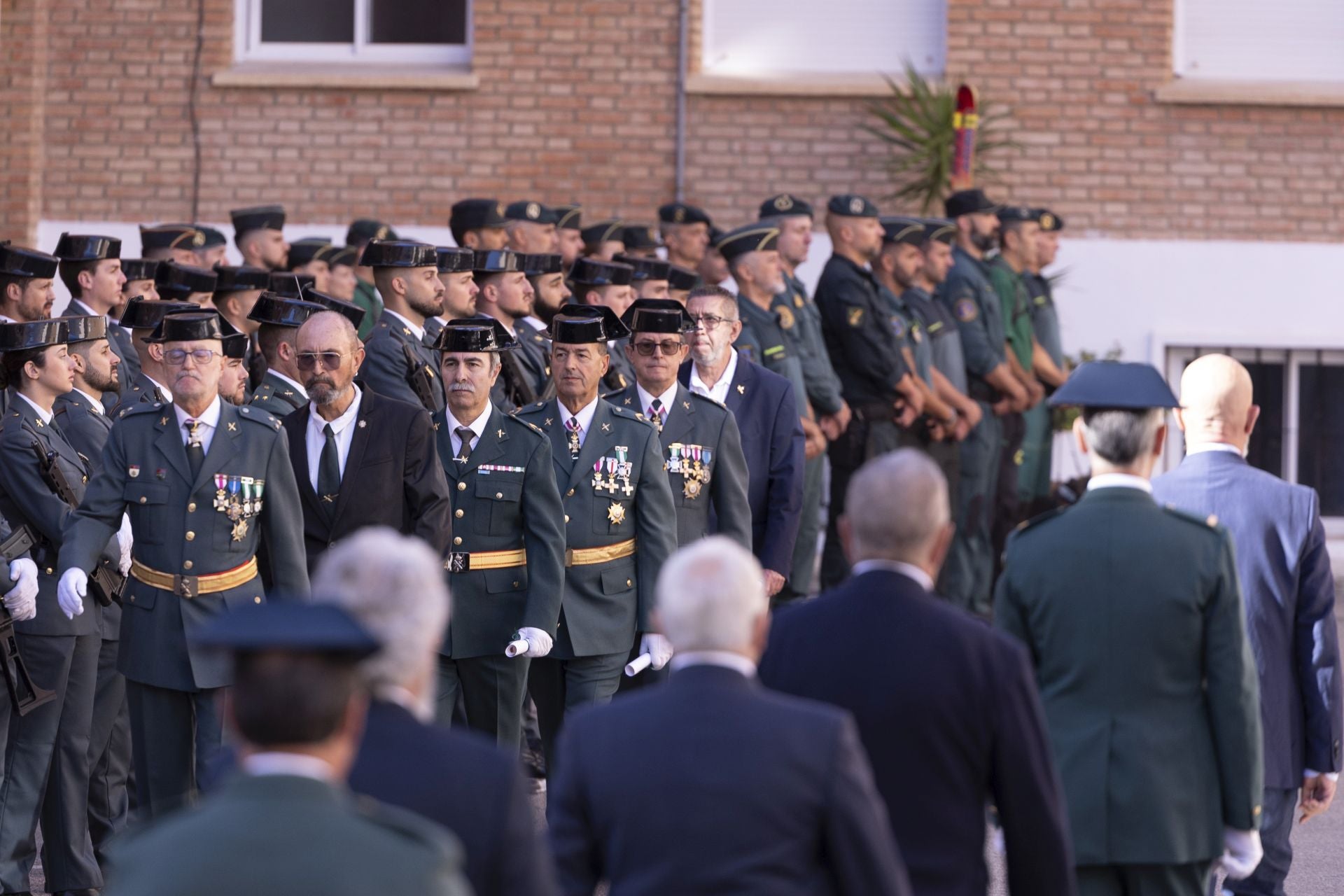 Acto en Málaga para celebrar los 181 años de servicio de la Guardia Civil