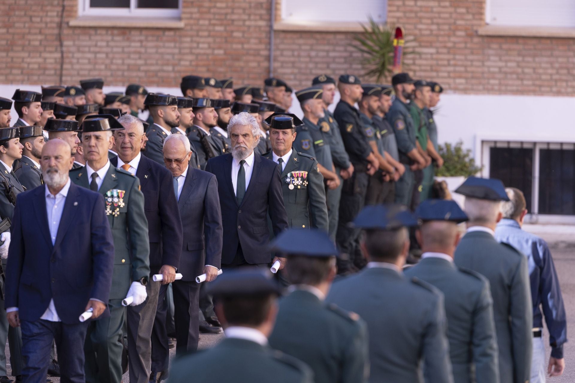 Acto en Málaga para celebrar los 181 años de servicio de la Guardia Civil